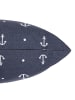 SCHIETWETTER Kissenbezug "Anker allover" 40x80cm, in navy