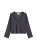 Marc O'Polo V-Neck-Pullover oversize in Linen Beige