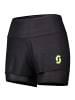 SCOTT W RC RUN KINETECH HYBRID SHORTS in Schwarz