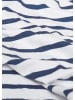 GOLDNER Druck-Poloshirt in weiß / blau / koralle / gemustert