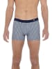 HOM Boxershorts Lices in navy print