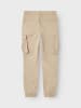 name it Cargo Hose für Jungen Jogger Chino Freizeithose NKMRYAN in Beige