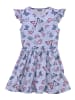 Kidsworld Jerseykleid in blau-gemustert