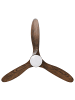 Beliani Deckenventilator mit Licht MOYAR  in Braun/Schwarz