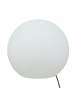 Licht-Erlebnisse Wegeleuchte Ø 45 x (H)40 cm in Weiß