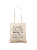 Mr. & Mrs. Panda Tote Bag Du kannst nicht jeden... mit Spruch in Creme