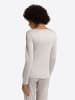 Hanro Longsleeve Grand Central in silver vapor