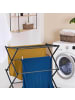 relaxdays Wäscheständer in Schwarz - (B)74 x (H)105 x (T)37 cm