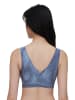Chantelle SOFTSTRETCH Bustier mit Soft Cups in Blue Denim Print