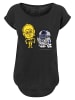 F4NT4STIC T-Shirt Star Wars Resistance Droids Chest Print in schwarz