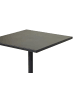 ebuy24 Cafetisch Adam Schwarz 60 x 60 cm