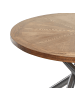 Beliani Esszimmertisch LORENZO in Braun/Grau - (W) 120 x (H) 75 x (L) 120 cm