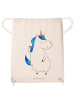Mr. & Mrs. Panda wander rucksack Einhorn Mann ohne Spruch in Creme