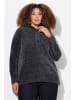 Ulla Popken Pullover in graphitgrau