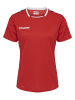 Hummel Hummel T-Shirt Hmlauthentic Multisport Damen Atmungsaktiv Schnelltrocknend in TRUE RED