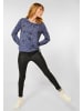 Cecil Sweatshirt in night blue melange