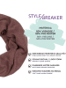 styleBREAKER Feinstrick Loop Schal in Mauve