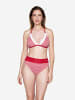 JOOP! Triangel-Bikini-Top Streifen in Gardenia AOP