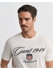 Gant T-Shirt in ecru