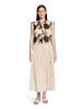 CARTOON Casual-Bluse mit Raffung in Beige/Braun