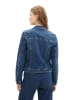 Tom Tailor Langarm Jeansjacke Basic Denim Übergangsjacke in Blau