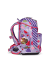 Ergobag Grundschulranzen-Set CUBO LIGHT BlütenzauBär 6-tlg. in Lila