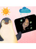 Mr. & Mrs. Panda Badezimmerteppich Otter Seerose ohne Spruch in Schwarz
