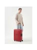 Redolz Essentials 15 4-Rollen Trolley 65 cm mit Dreipunkt-Verschluss in classic red