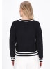 DreiMaster Maritim Women Sweater in navy offwhite