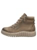 Tamaris WIDE FIT Stiefelette in CAMEL NUBUC