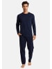 Hanro Schlafanzug Oberteil Night & Day in Deep navy