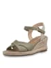 Tamaris Sandalette in grün