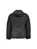 GianMarco Venturi Schwarze Polyamid-Jacke
