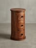 KADIMA DESIGN Sideboard | Sheesham, 35x65x35cm, 3 Schubladen