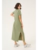 Kaffe Kleid KAcelina Regular fit in Oil Green
