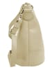 Cluty Umhängetasche echt Leder in beige