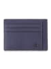 Piquadro Black Square Kreditkartenetui RFID Leder 11 cm in blue4