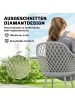 Outsunny Gartenstühle,56L x 51B x 84H cm,Grau