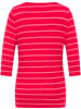 Joy Sportswear Halbarm Ringelshirt AMIRA in virtual red stripes