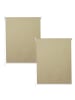 MCW 2er-Set Rollo D52 blickdicht, Beige