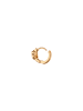 faina Women Huggie Earrings in Rose Gold Purple