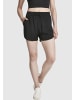Urban Classics Urban Classics Damen Ladies Viscose Resort Shorts in black