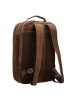 Greenburry Vintage Reiserucksack Leder 48 cm Laptopfach in brown