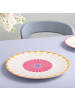 Villeroy & Boch 6er Set Servierplatten Fleur Couleur in ø 31,8 cm in bunt