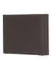 oxmox Leather Geldbörse RFID Schutz Leder 11 cm in braun-frog 2.0