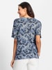 WITT WEIDEN Print-Shirt in hellblau-marine-bedruckt