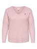 ONLY Carmakoma Strickpullover in Burnished Lilac