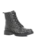 Relife Schnürstiefelette in Grey Leo