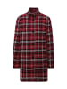 GOLDNER Hochwertiger Mantel in moderner Karo-Optik in rot / schwarz / weiß