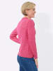 WITT WEIDEN Polopullover in pink-ecru-meliert